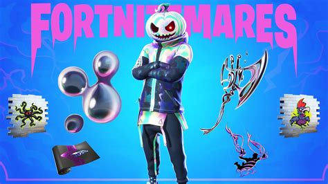 All Fortnitemares 2022 FREE REWARDS (Chrome Punk Skin, Back Bling, Pickaxe) - YouTube