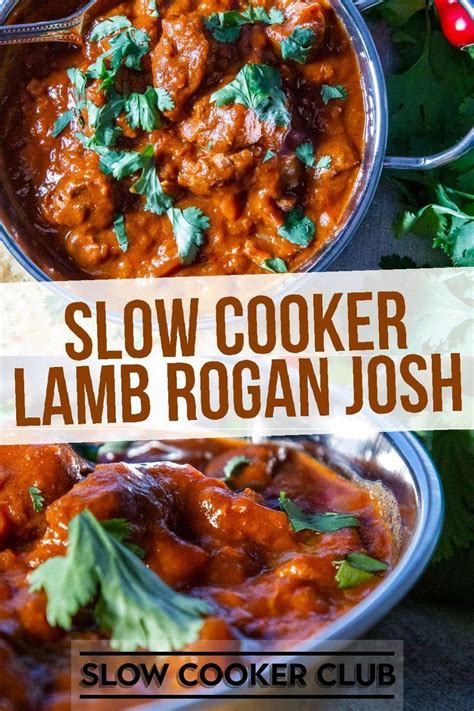 Slow cooker lamb rogan josh – Artofit