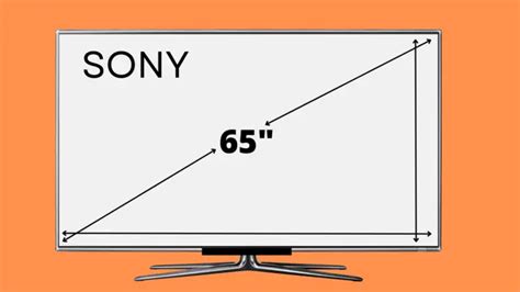 Sony 65 Inch TV Dimensions- COMPLETE GUIDE | Decortweaks