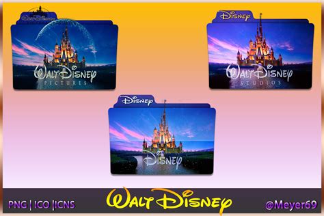 Walt Disney Folder Icons by Meyer69 on DeviantArt