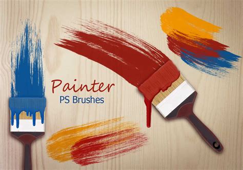 Oil Painting Brushes Photoshop Free Download - Draw-humdinger