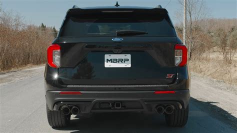 2021 Ford Explorer ST Sounds Better With MBRP Cat-Back Exhaust - autoevolution