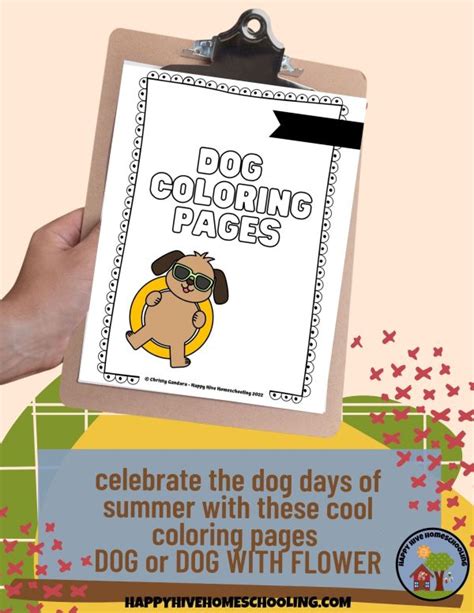 Dog Days of Summer Activity Pack - Happy Hive Homeschooling