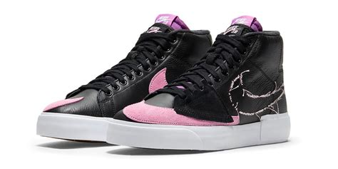 Nike SB “Black/Pink Rise” Zoom Blazer Mid Edge | HYPEBEAST