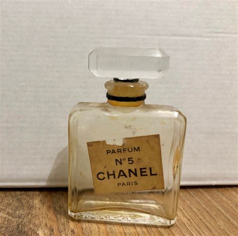 CHANEL No 5 Vintage Miniature Perfume Bottle Parfum Paris | Etsy