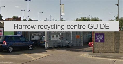 Harrow Recycling Centre & Rubbish Tip - Full Details & Guide to Use