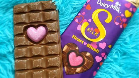 Dairy Milk silk Heart Blush💓 Valentine's special #dairymilk #valentinesday - YouTube