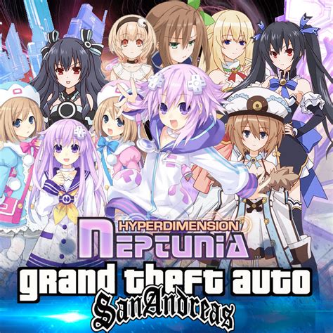 GTA San Andreas Neptunia icon + png by MasouOji on DeviantArt