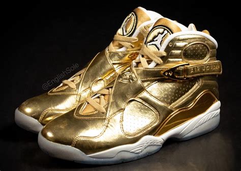 Air Jordan 8 OVO Gold Sample | SneakerFiles