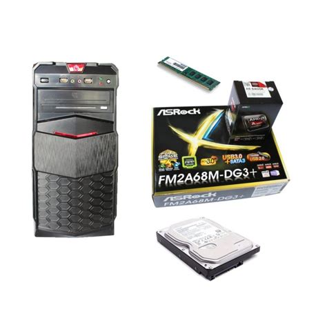 AMD A6 6400K 3.9GHz 4gb 500gb pre-built | Shopee Philippines