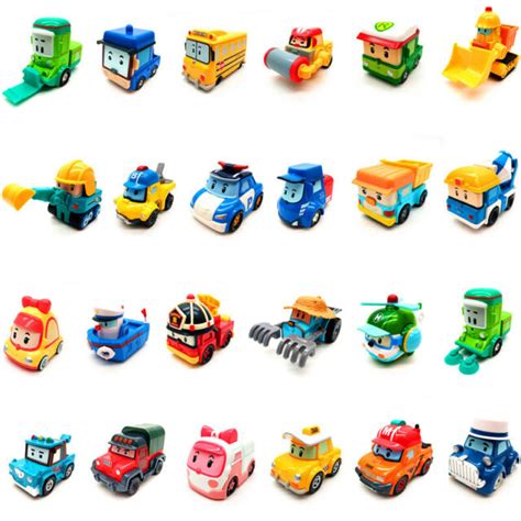 25 Styles Robocar Poli Mini Vehicle Car /Diecast model toy car boy gift | eBay