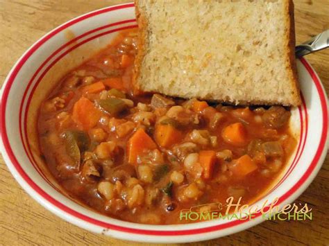 Beef Barley Stew - Heather's Homemade Kitchen