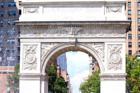 Washington Square Park Arch Photograph by Ann Murphy - Fine Art America