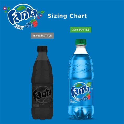 Fanta® Berry Fruit Flavored Caffeine Free Soda Bottle, 20 fl oz - Kroger