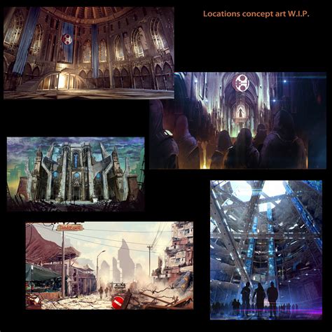 ArtStation - Locations concept art