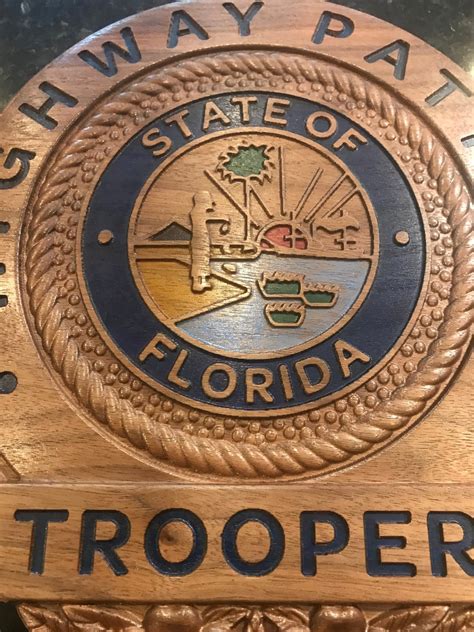 Florida Highway Patrol Badge | Etsy