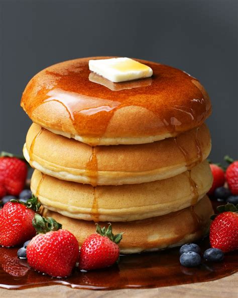 Fluffy Pancakes Recipe by Tasty | レシピ | パンケーキ ふわふわ, ワンプレート 朝ご飯レシピ, 料理 レシピ