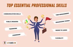 Top Professional Skills - Definition, Examples, and Development - Last Leader