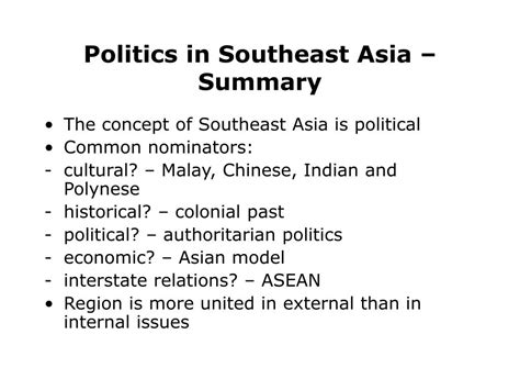 PPT - Politics in Southeast Asia PowerPoint Presentation, free download ...
