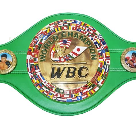 TE WBC World Boxing Champion Belt Adult Size Replica Leather 3D Design IBF,WBA | eBay