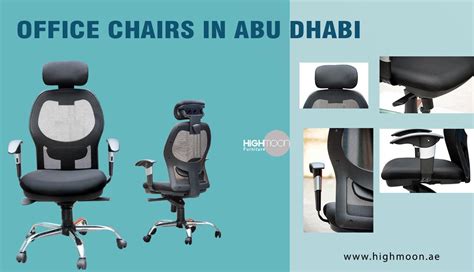 Are you looking for comfortable and flexible office chairs in Abu Dhabi? Highmoon office ...