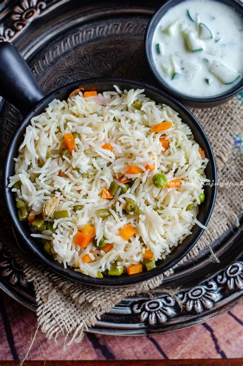 Instant Pot Veg Pulao - Easy Vegetable Pulao - Tomato Blues