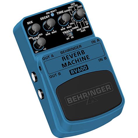 Behringer RV600 - Reverb Modeling Effects Pedal RV600 B&H Photo