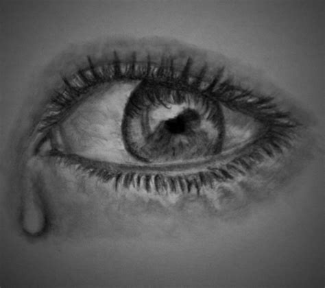 Pencil Drawings Of Eyes With Tears - pencildrawing2019