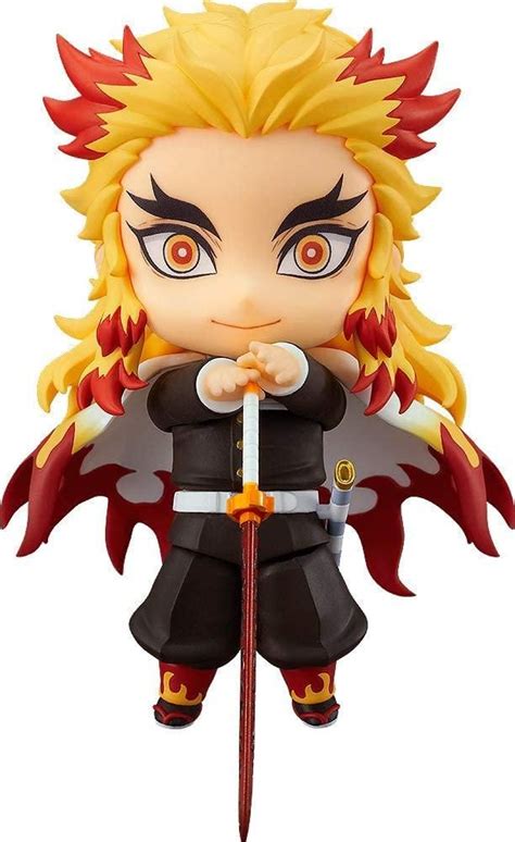 Good Smile Nendoroid 1541 Demon Slayer Kimetsu no Yaiba Kyojuro Rengoku | Nendoroid, Nendoroid ...