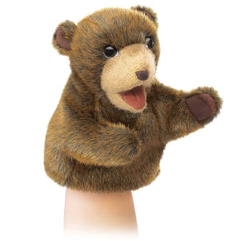 Folkmanis Little Bear Hand Puppet, Brown - Walmart.com - Walmart.com