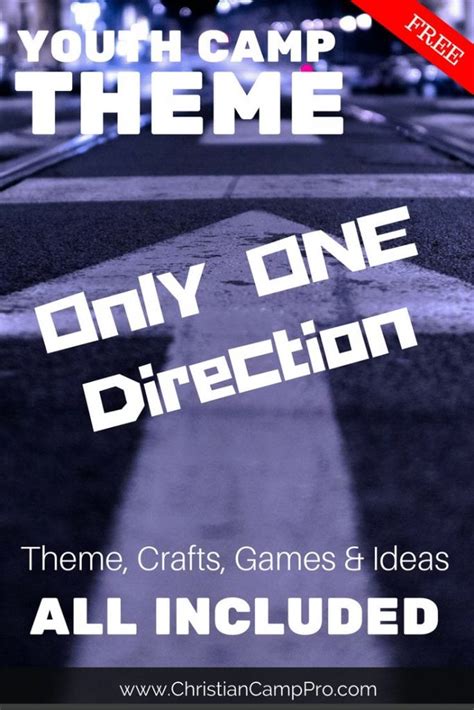 Only ONE Direction: A Rocking Youth Camp Theme - Christian Camp Pro