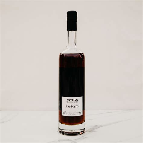 Cafécito - 750 ml. – Artisan Craft Cocktails