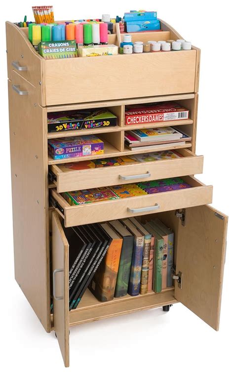 Art Storage Cart | Includes Removable Tray | Art storage, Storage, Art ...