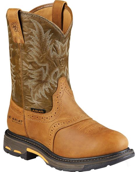 Ariat Men's Work-Hog Waterproof Composite Toe Work Boots | Boot Barn