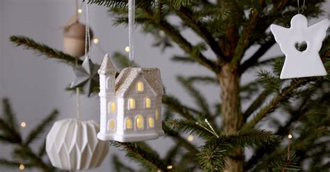 Christmas Decorations Hanging on the Christmas Tree · Free Stock Video