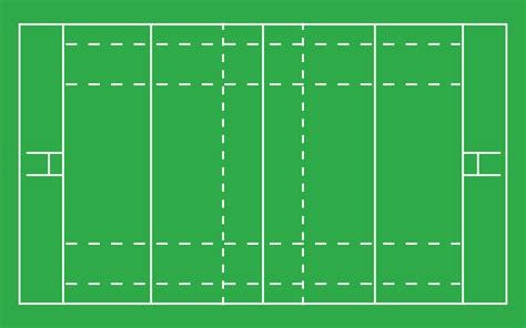 Rugby field . 3440438 Vector Art at Vecteezy