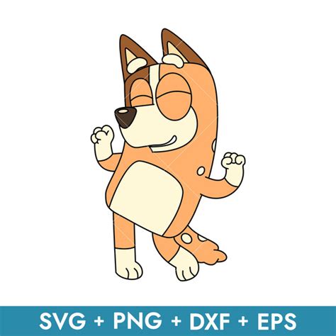 Bingo Svg, Bluey Bingo Svg, Bluey Svg, Cartoon Svg, Png Eps - Inspire Uplift