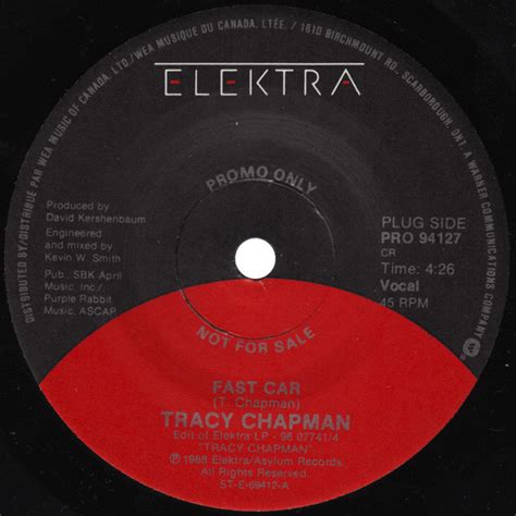 Tracy Chapman - Fast Car (1988, Vinyl) | Discogs