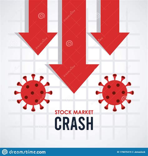 Stock Market Crash Infographic Statistical Stock Vector - Illustration of spending, business ...