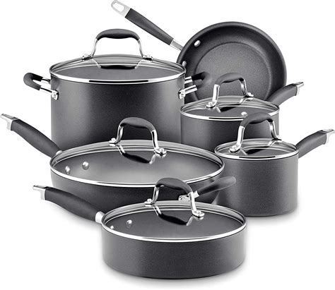 Anolon Cookware Pots and Pans Set Review - Foodiac