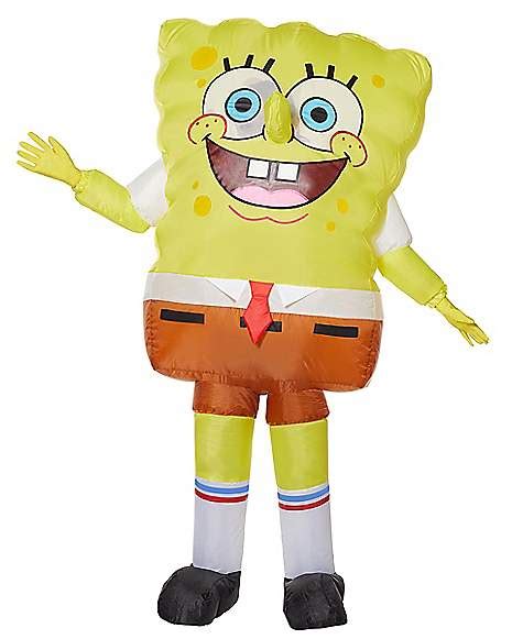 Kids SpongeBob SquarePants Inflatable Costume - Nickelodeon ...