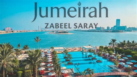 Jumeirah Zabeel Saray 2021, Deluxe King room with sea view - YouTube