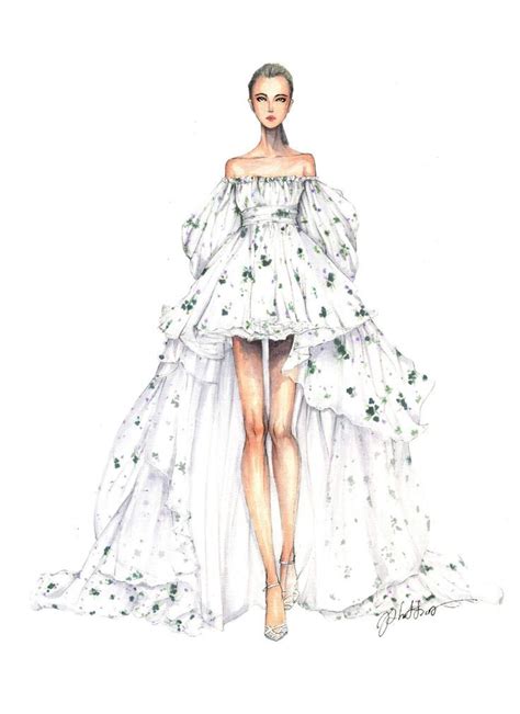 Fashion Illustration ñŸ EXPERIENCES IN THE Pinterest Page | Fashion illustration dresses ...