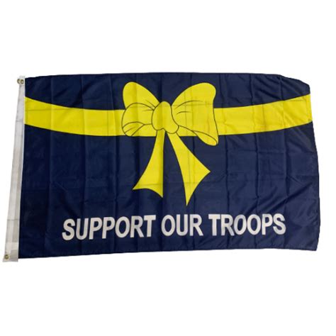 Support Our Troops 3x5 Flag | Trump Superstore