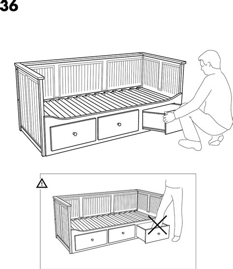 Ikea Hemnes Daybed Instructions Adinaporter - vrogue.co