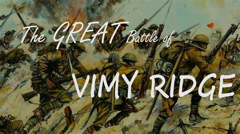 Battle of Vimy Ridge - YouTube