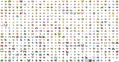 I found the entire pokemon shiny sprite collection. Enjoy perusing ...