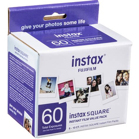 FUJIFILM INSTAX SQUARE Instant Film Value Pack 600020639 B&H