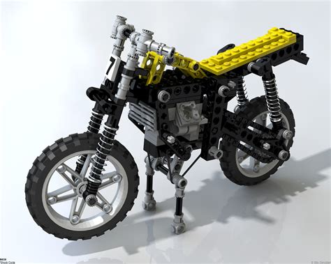 LEGO TECHNIC MOTORCYCLES: Alot of Bikes in LDD!!!!