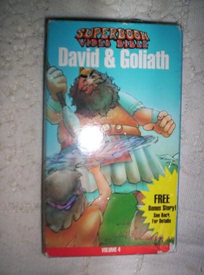 Amazon.com: Superbook:David & Goliath [VHS] : Helena Van Koert, Hal ...